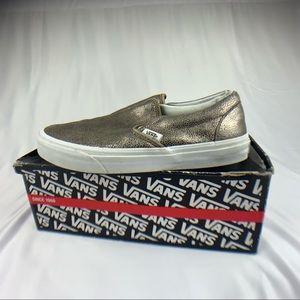 Women van slip on sneakers size 8.5 US